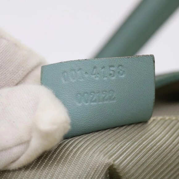 GUCCI GG Canvas Shoulder Bag Light Blue 001 4158 Auth 69052 - Picture 11 of 14